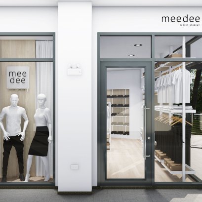 ออกแบบ ผลิต และติดตั้งร้าน : ร้าน MeeDee ม.แม่ฟ้าหลวง จ.เชียงราย
